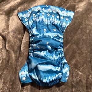 Thirsties AIO Natural Cloth Diaper- Mountain Moon (4 of 5)